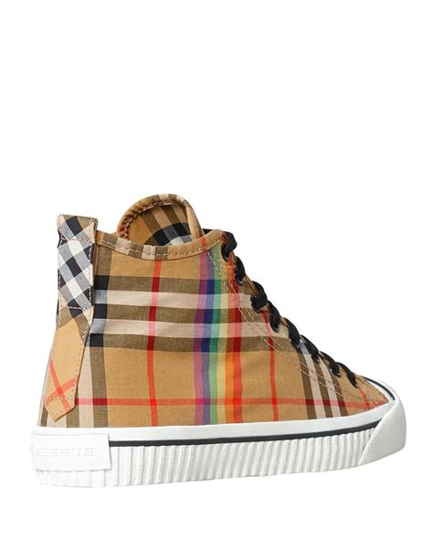 neiman marcus burberry men|Burberry men's high top sneakers.